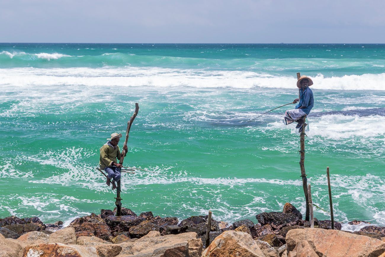 Pescador. Sri Lanka