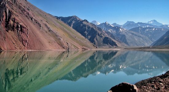 Embalse el Yeso, Cajón del Maipo, 2010