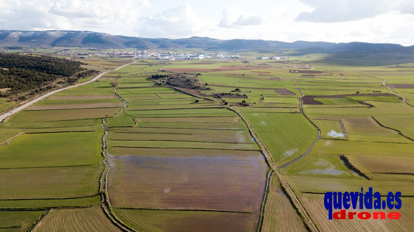 La Vega con Ólvega al fondo