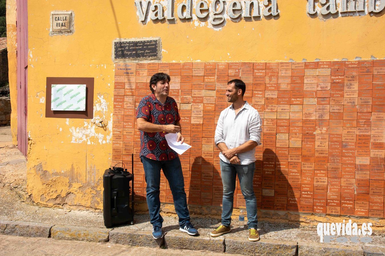 Valdegeña. Homenaje Avelino Hernández. 20 años de su muerte