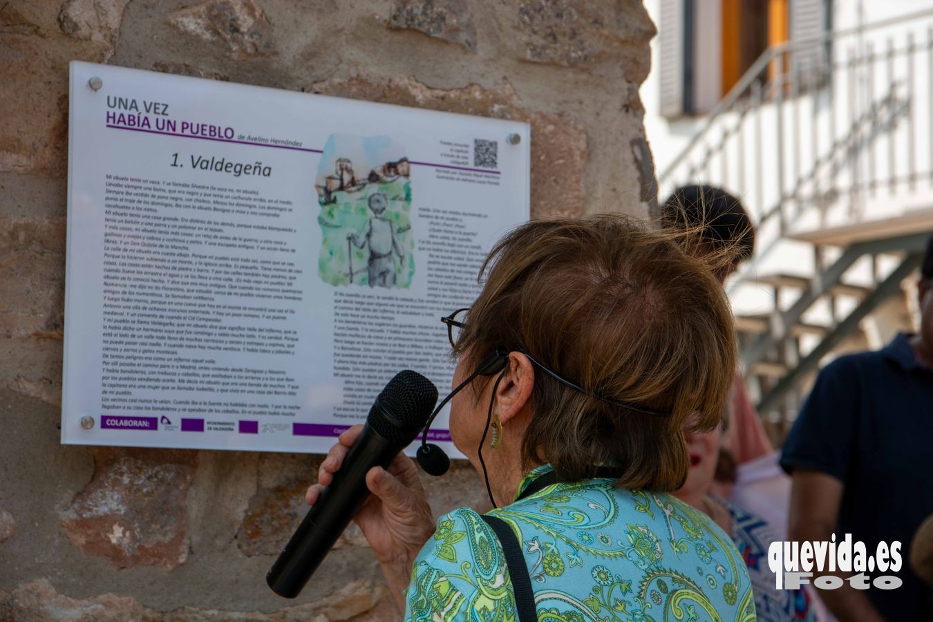 Valdegeña. Homenaje Avelino Hernández. 20 años de su muerte