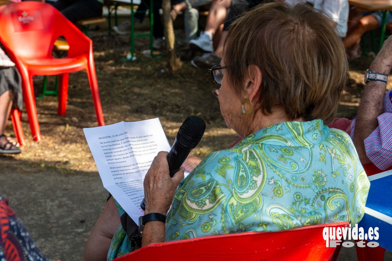 Valdegeña. Homenaje Avelino Hernández. 20 años de su muerte