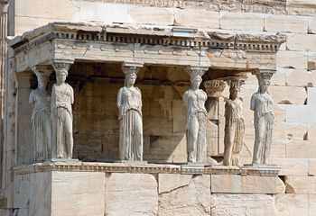 Cariátides - Acrópolis de Atenas