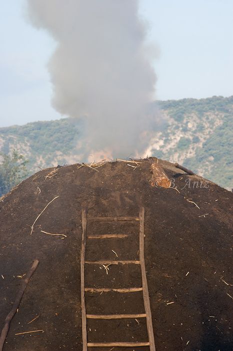 Chimenea de la carbonera