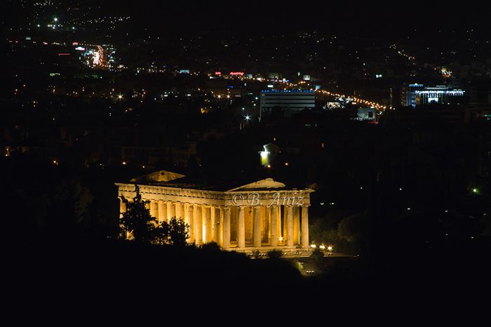 Ágora y ciudad de Atenas