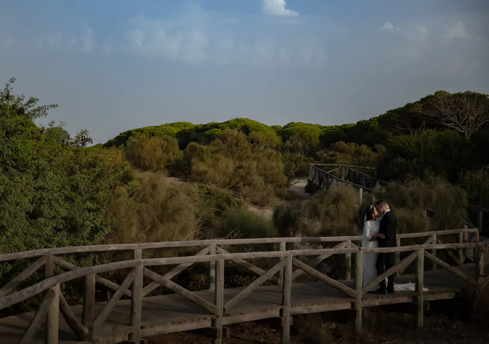 Post Boda de Andrea y José Manuel en Playa Punta Candor, Rota, Cádiz