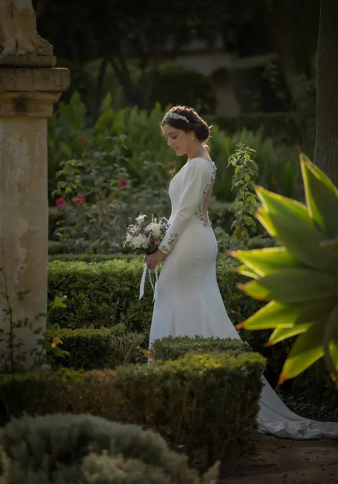 sesión de post boda en el Palacio de los Enríquez de Ribera, Bornos