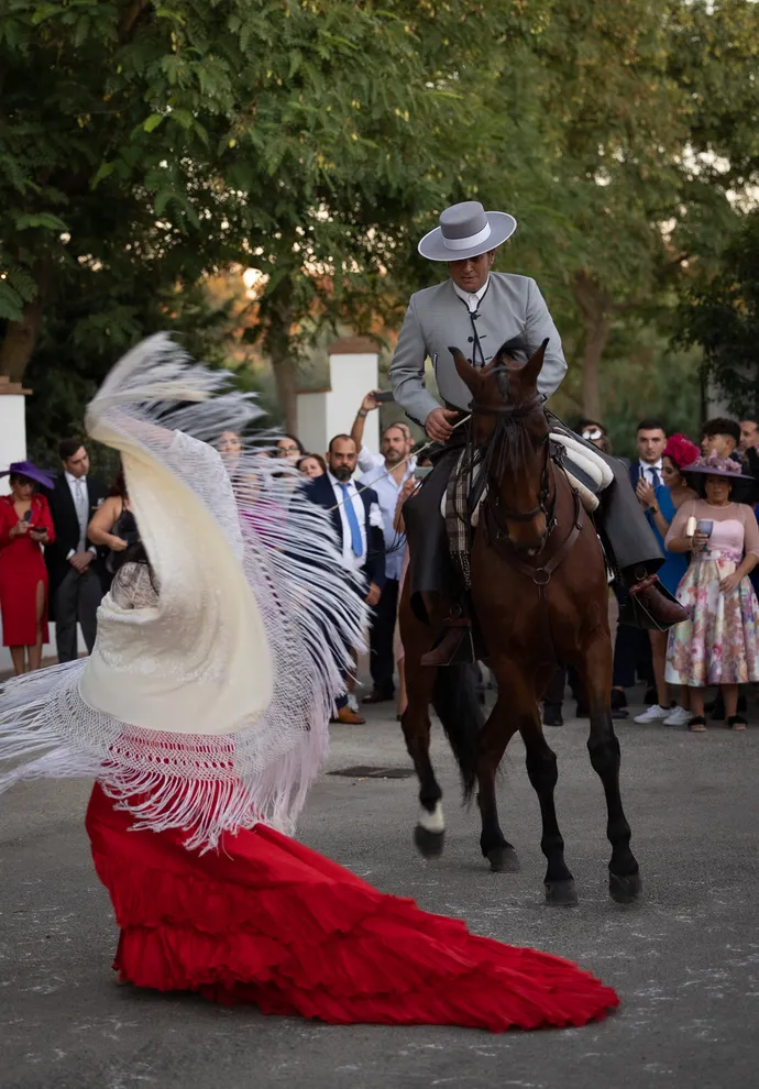 La boda de Mª Ángeles y Alberto en Jerez de la Frontera: Momentos de magia