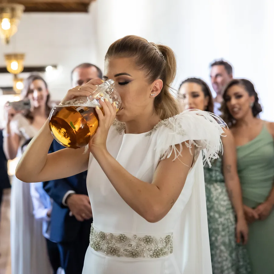 La ceremonia. Fotografía de boda en Hacienda Los Ángeles, Sevilla. Laura y Adri. ©2021 Foto Alba
