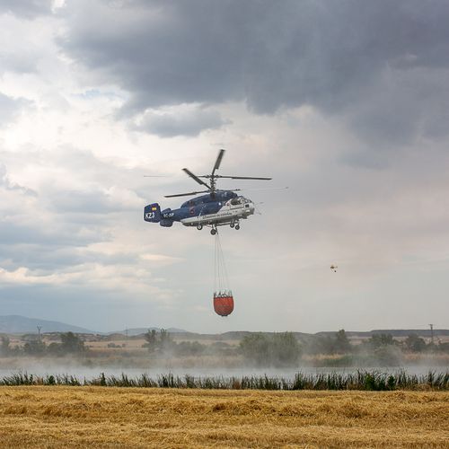 1er incendio de verano 2020. Huesca