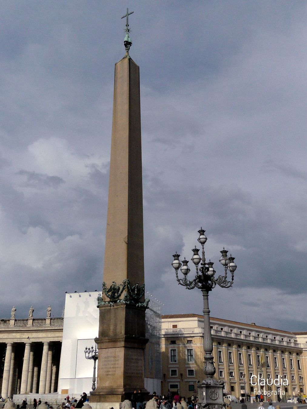 Obelisco egipcio, Roma, Italia. (2012)
