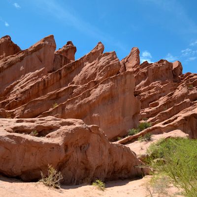 Quebrada de las Conchas, en los Valles Calchaquíes de Argentina.
