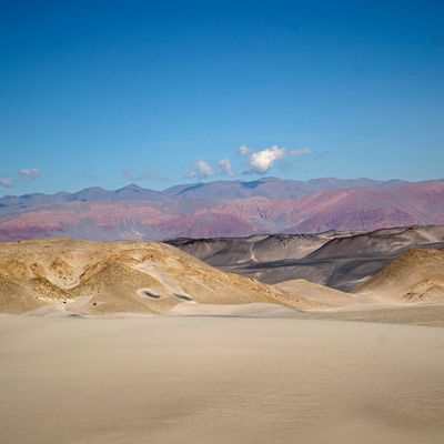 paisaje desde las dunas.    El Peñón,  Provincia de Catamarca,  Argentina. (2023)    
