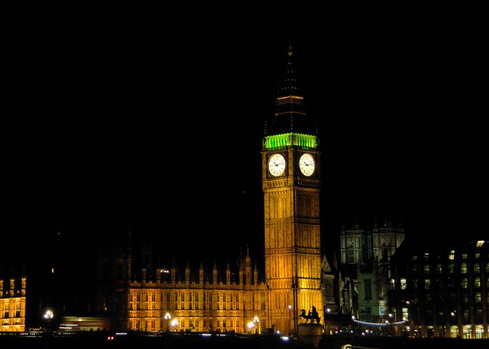 el Big Ben en su torre, Londres, Inglaterra