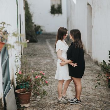preboda Sara y Alison en Almonaster la Real en Huelva