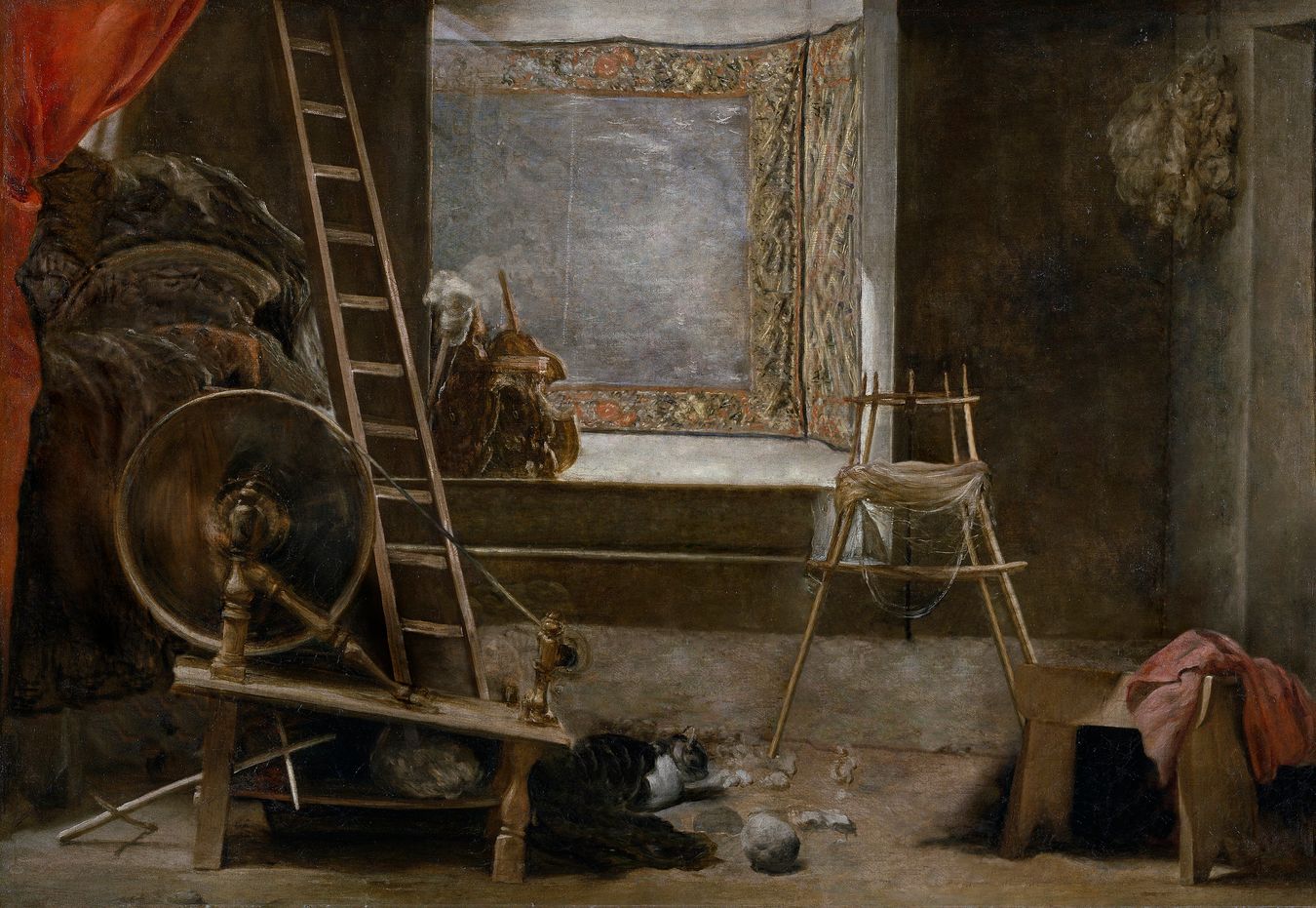 “Las hilanderas“ de Velázquez