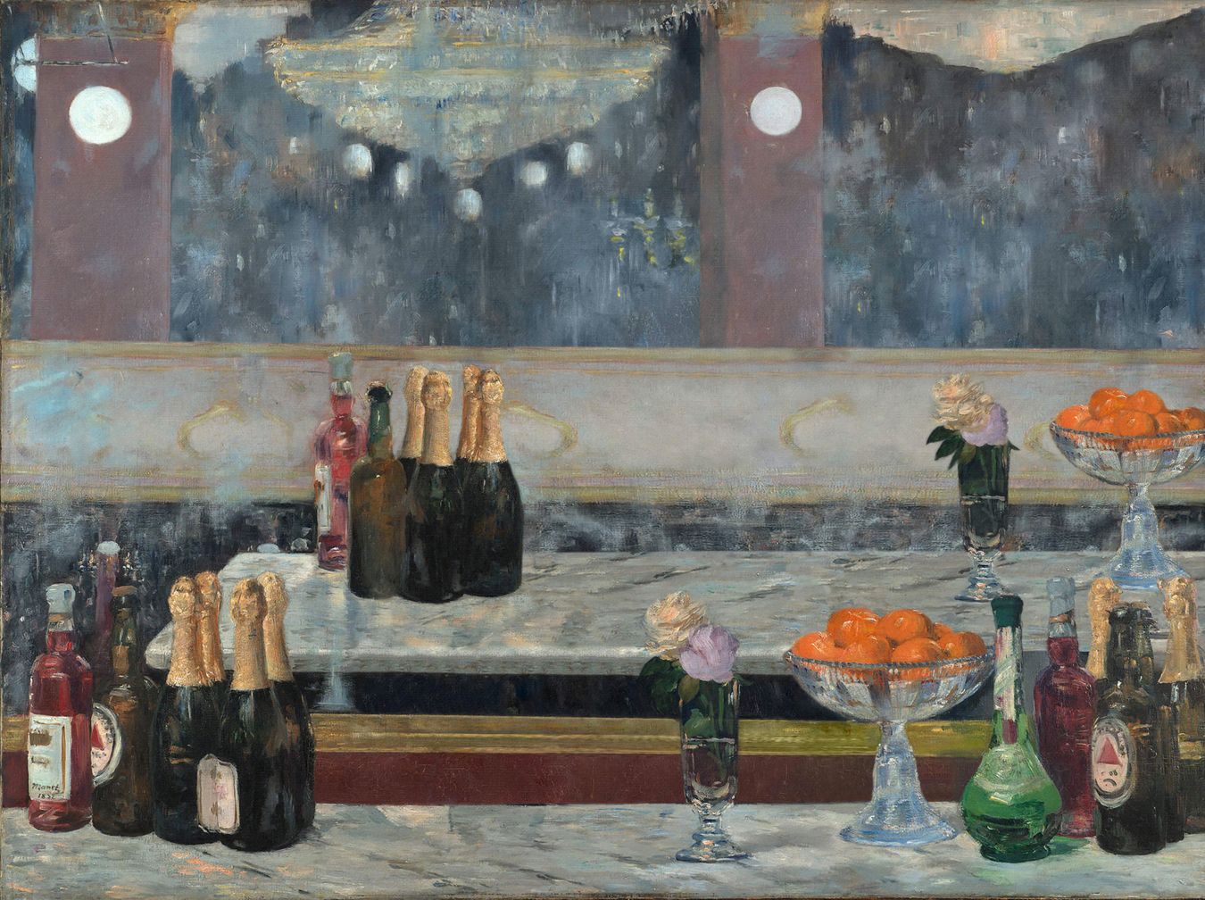“Un bar aux Folies Bergère” de Édouard Manet