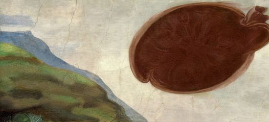 "La creación de Adán" de Michelangelo Buonarroti