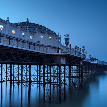 Blue hour in Brighton Pier