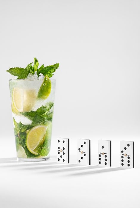 Mojito con fichas de domino | Dani Vottero X Casino Marbella