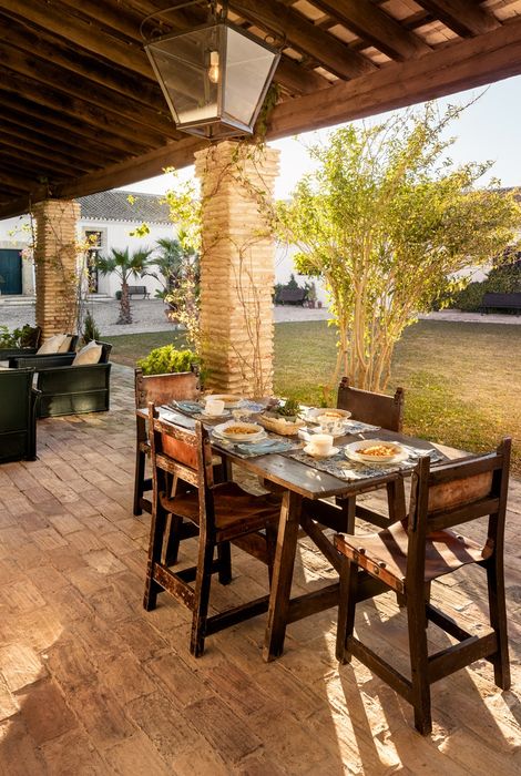 Patio Exterior, Hacienda Las Mesas | Dani Vottero, fotógrafo de casas rurales 