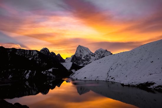 Gokyo Lake at Sunset | Himalayan Trails | Dani Vottero