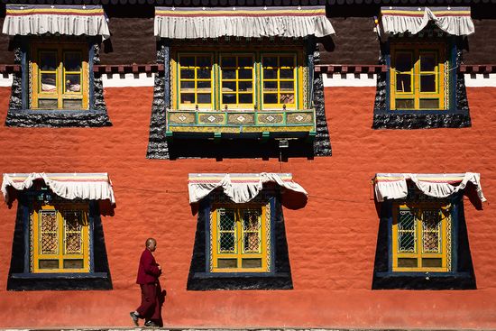 monk, Thame Monastery | Himalayan Trails | Dani Vottero
