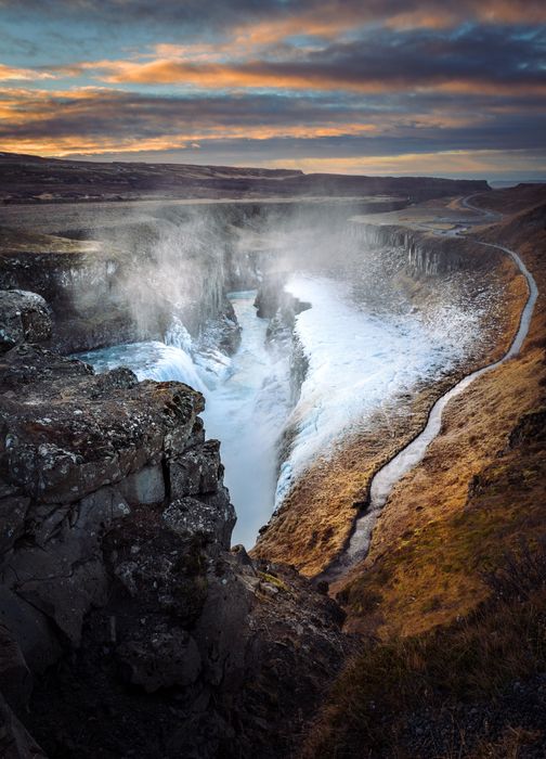 Gullfoss Waterfall | Icelandica
