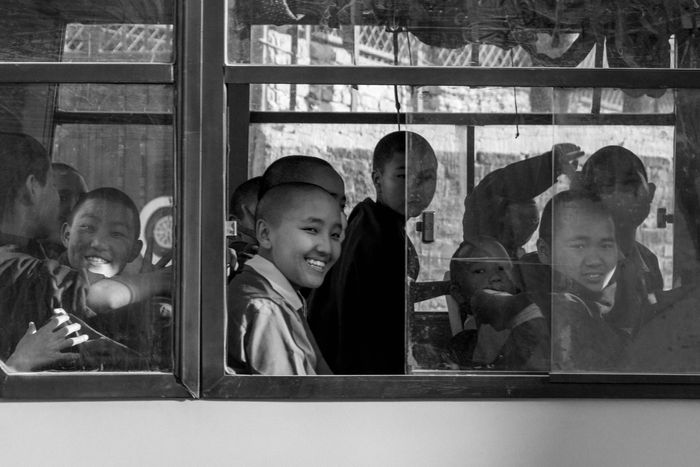 Novice monks | Kathmandu, Nepal | Dani Vottero, travel photographer