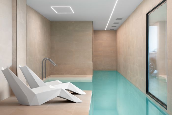 Interior Pool, Villa Cronos | Dani Vottero, luxury real estate photography | Marbella