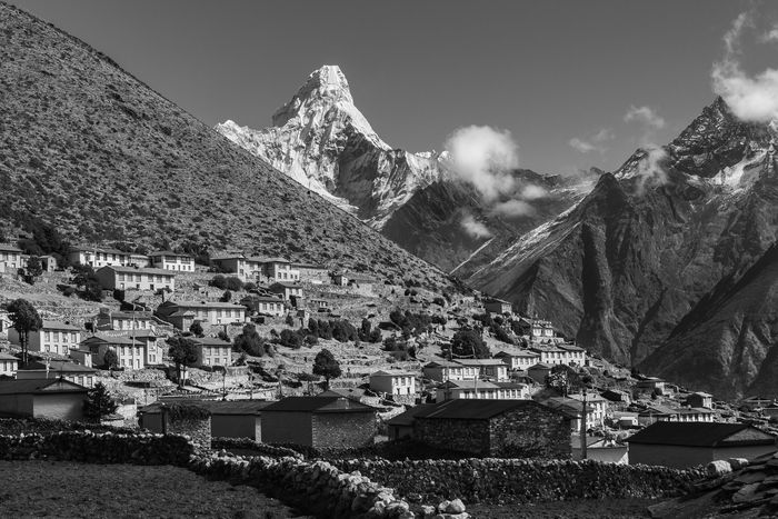 Khumjung and Ama Dablam | Himalayas, Nepal | Dani Vottero, landscape photography