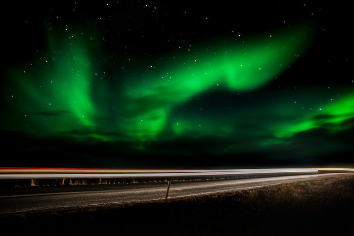 Northern Lights (Hvanneyri area, Vesturland Region - 2015)