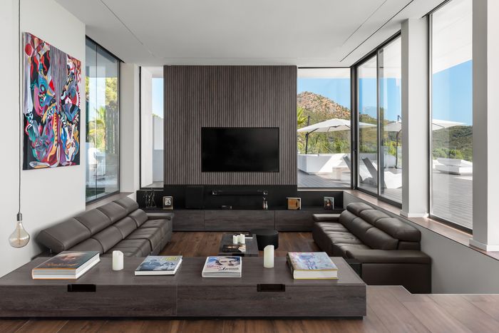 Living Room, Villa Cronos | Luxury Real Estate photography in Marbella | Dani Vottero