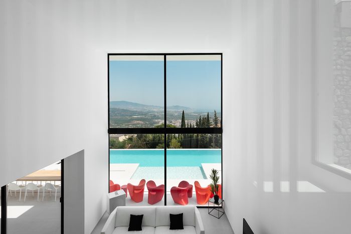 Living room and View | Villas photographer in Granada | Dani Vottero