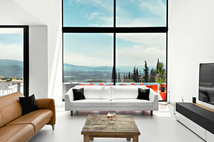 Living room and View | Villa in Salobreña | Dani Vottero, real estate photographer