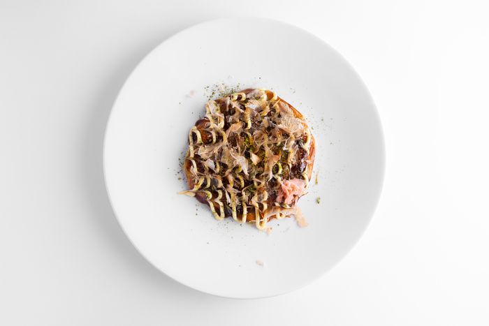 Okonomiyaki, Restaurante Casino Marbella | Dani Vottero, fotografo gastronomico