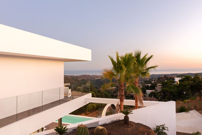 Sunset at Villa Cronos | Luxury Villas photographer in Marbella | Dani Vottero