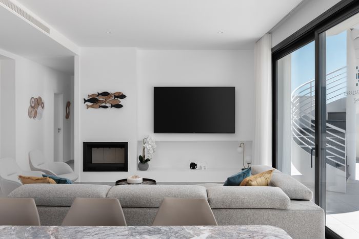 Living Room, Terrazas de Cortesín | Dani  Vottero, real estate photographer