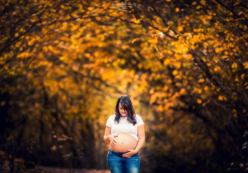 Fotos embarazada bosque