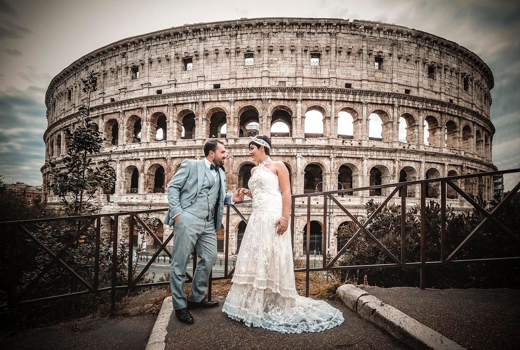 reportaje de boda en Roma
