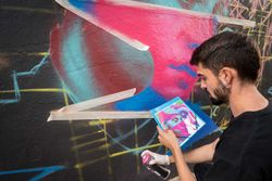 graffiti man discovered in valencia photo walks