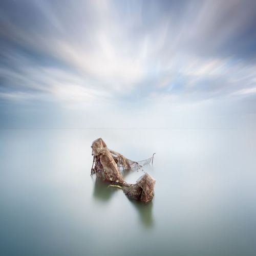 Fishing nets photography in Spain