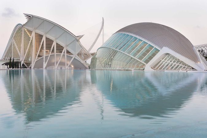 panoramic picture of city of arts in valencia photo taken in a photo walk with louis alarcon