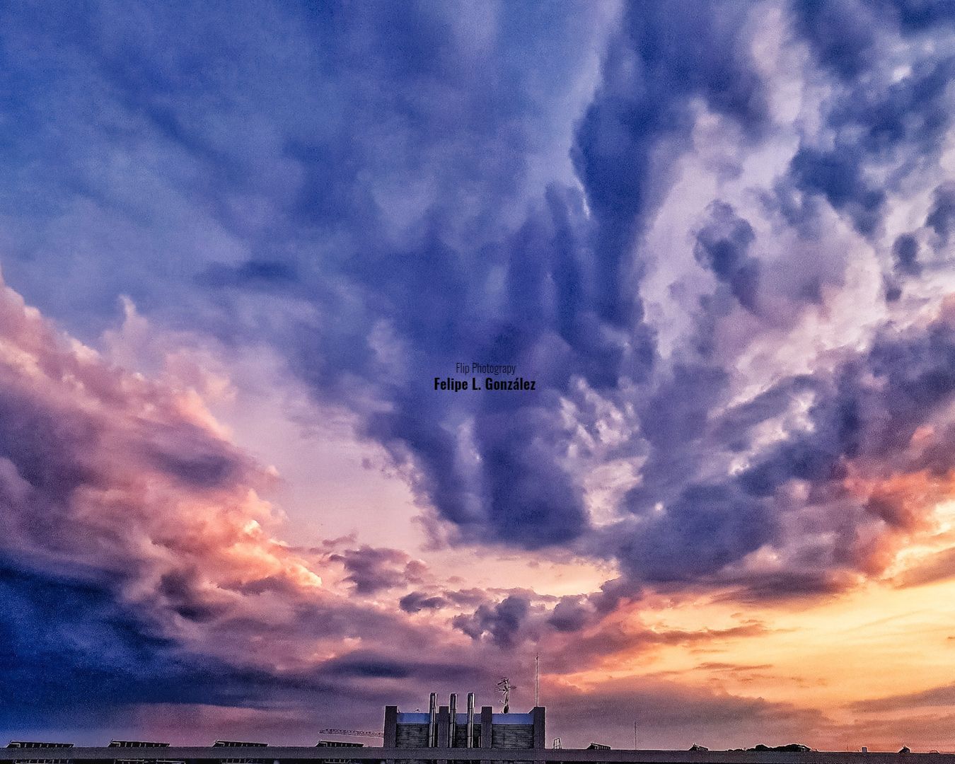 Atardecer en Pamplona