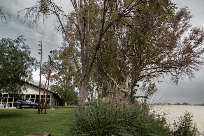 Visgta panorámica del Restaurante Esturión de Coria (Sevilla) Fotógrafo de bodas en Andalucía (España)