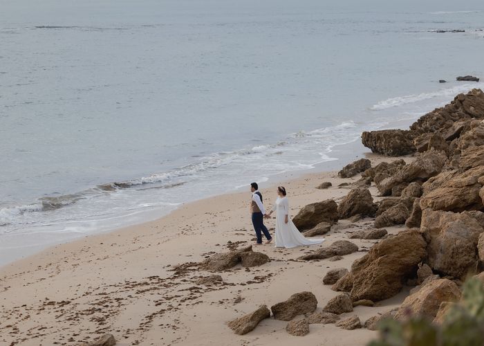 Espectacular Post Boda en la Playa de la Muralla: R🧡F