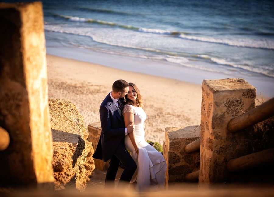 Postboda en playa de Conil, Cádiz | Sandra y Dani