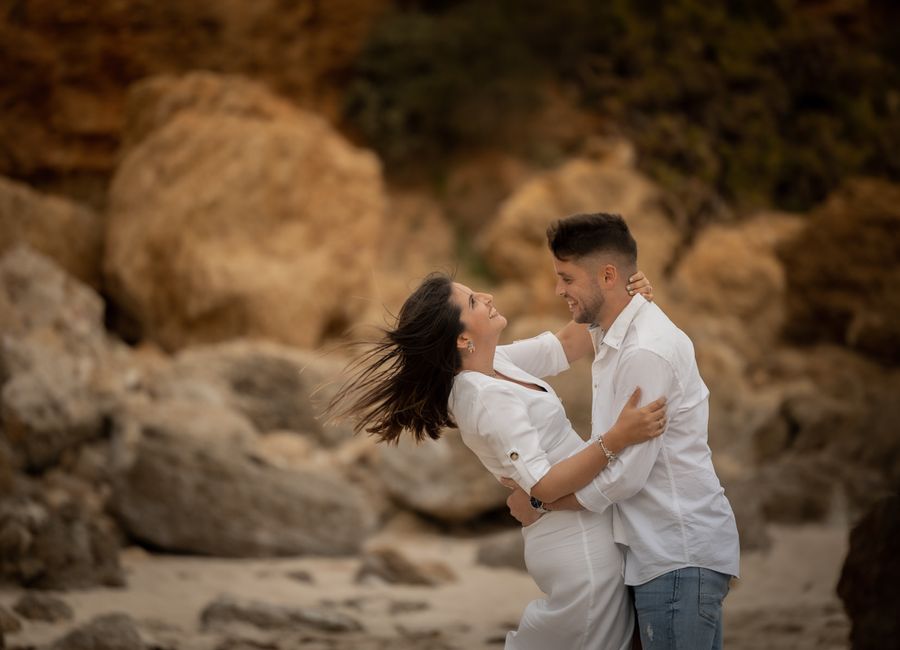 Preboda en playa La Muralla | Ana Mª y  Juanfran