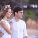 sesión preboda junto al Mediterraneo