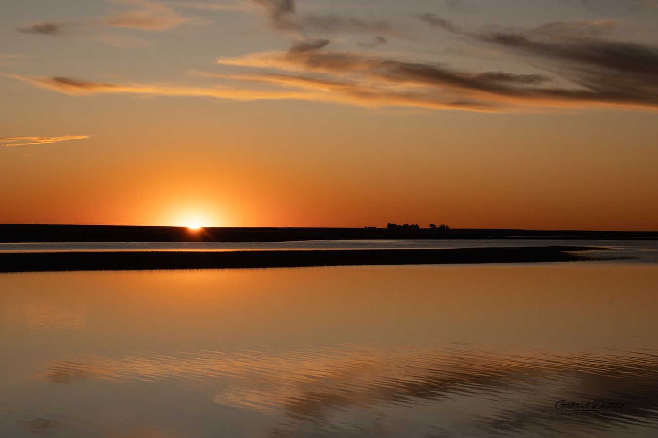 Ría de San Blas, Provincia de Buenos Aires, Argentina.